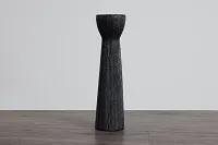 Layland Black Large Candle Holder