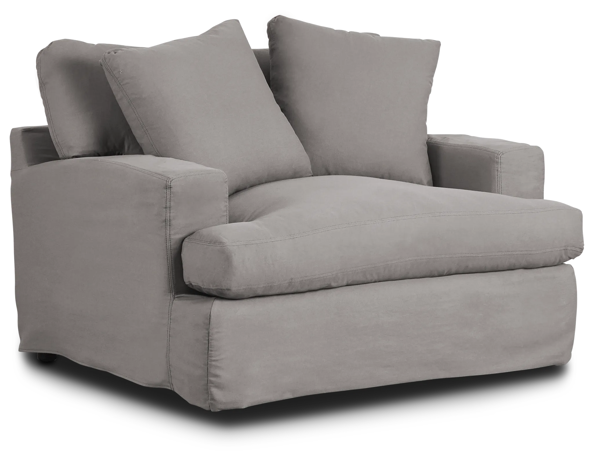 Delilah Gray Fabric Chair