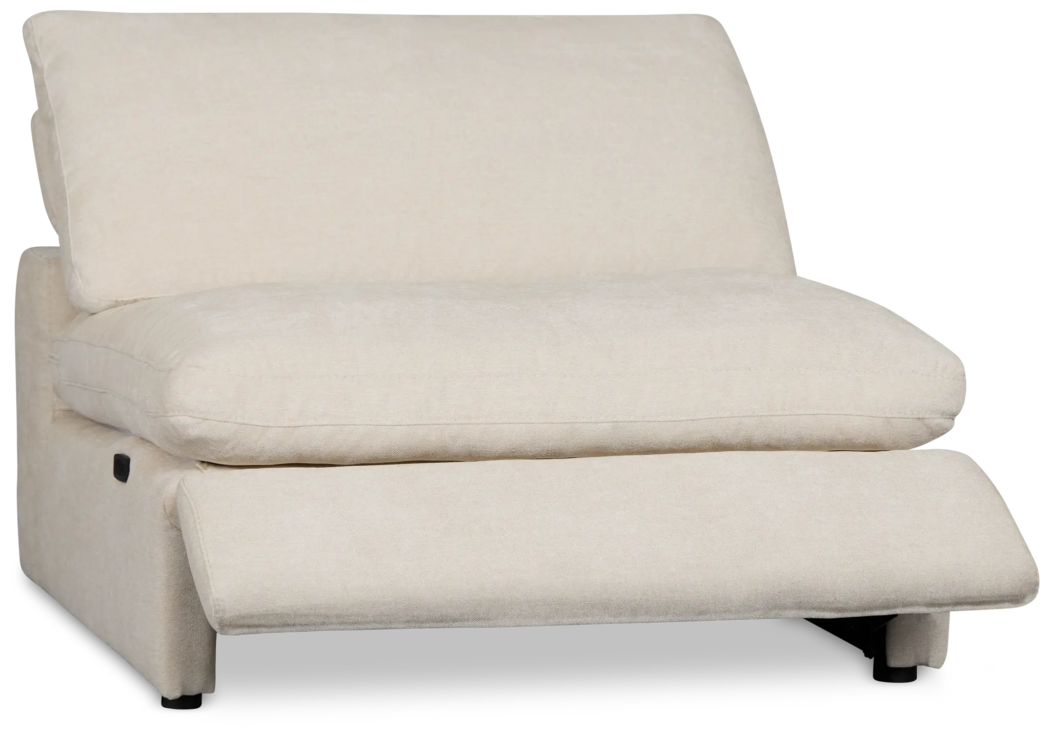 Drift Light Beige Fabric 3-piece Modular Power Sofa Drift Light Beige Fabric 3-piece Modular Power Sofa