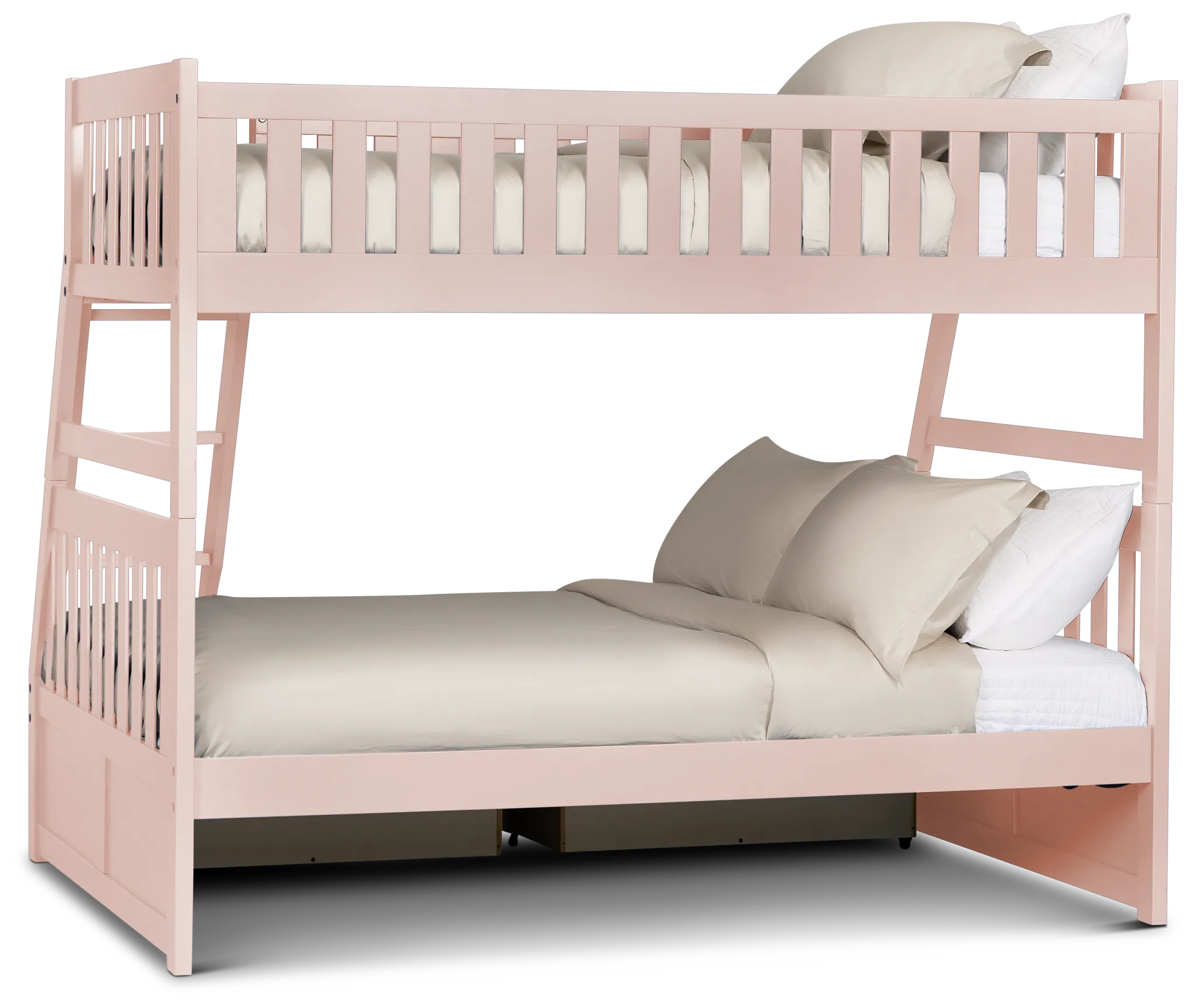 Charleston Pink Storage Bunk Bed