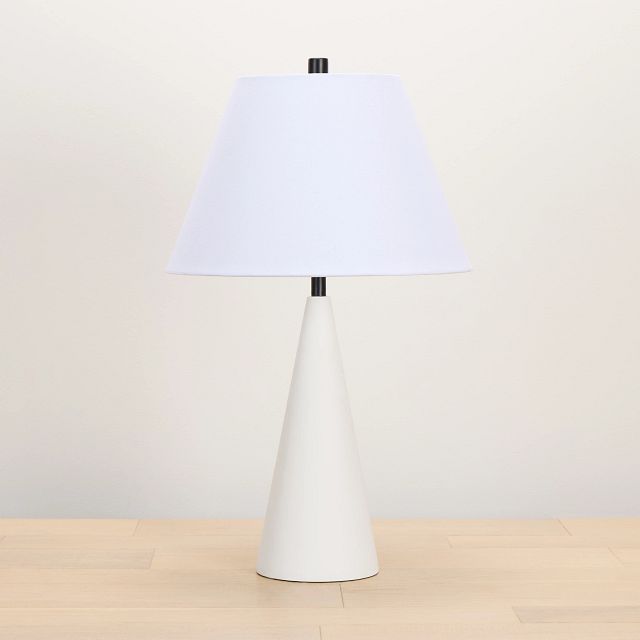 Paiga White Cement Table Lamp