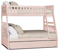 Charleston Pink Trundle Bunk Bed