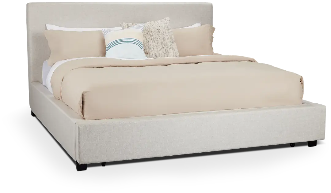 Monica Beige Uph Platform Storage Bed Monica Beige Uph Platform Storage Bed
