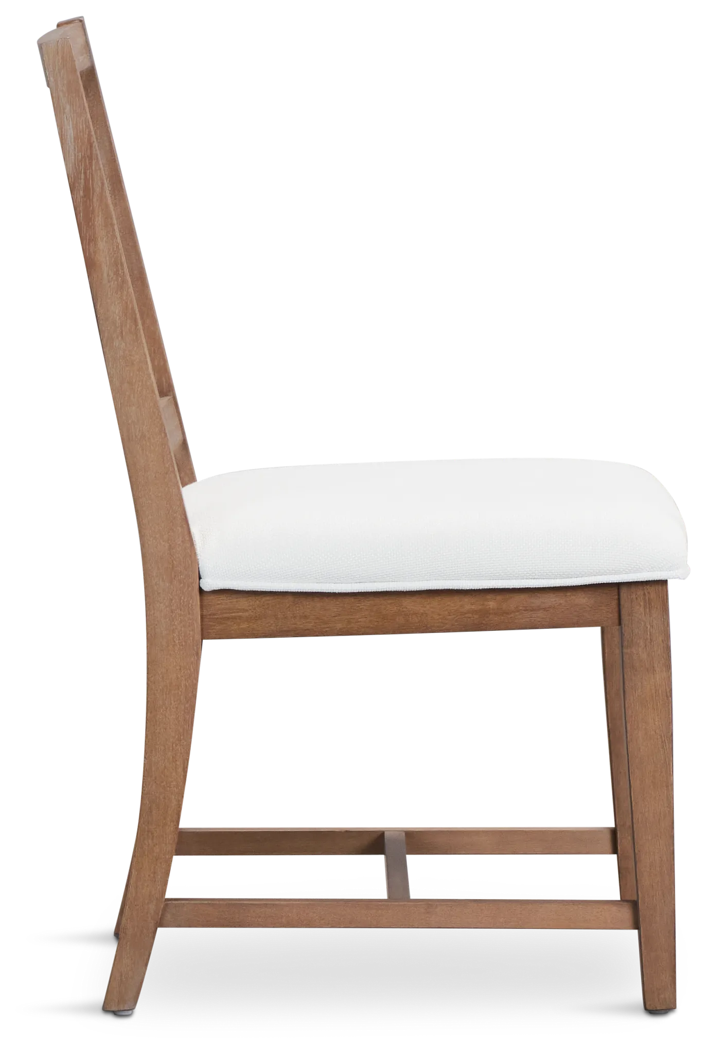 Provo White Upholstered Side Chair