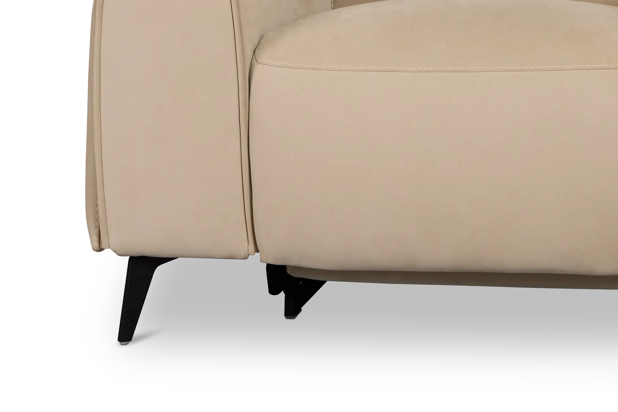 Reyna Beige Micro Power Recliner Reyna Beige Micro Power Recliner