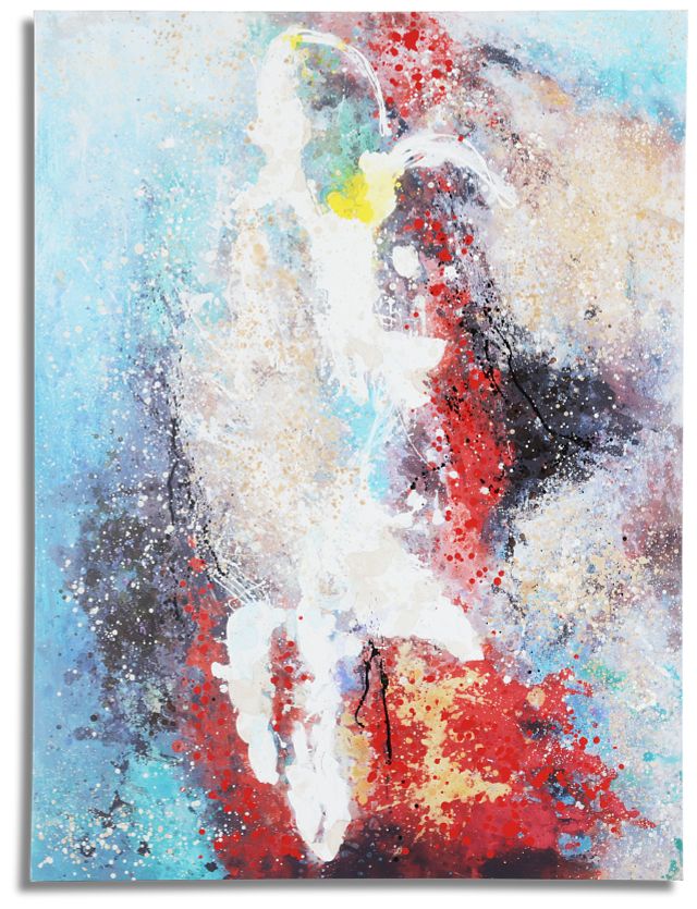 Splatter Canvas Wall Art