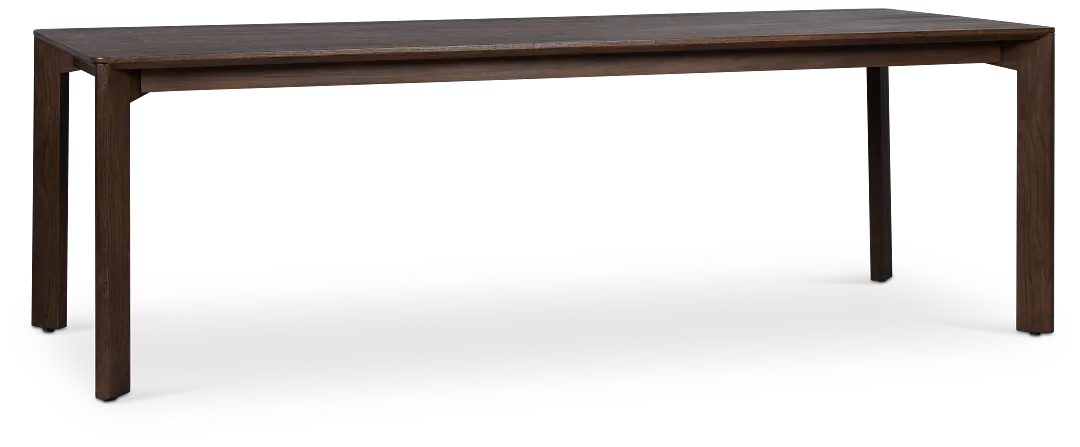 Santorini Dark Tone 79" Rectangular Table