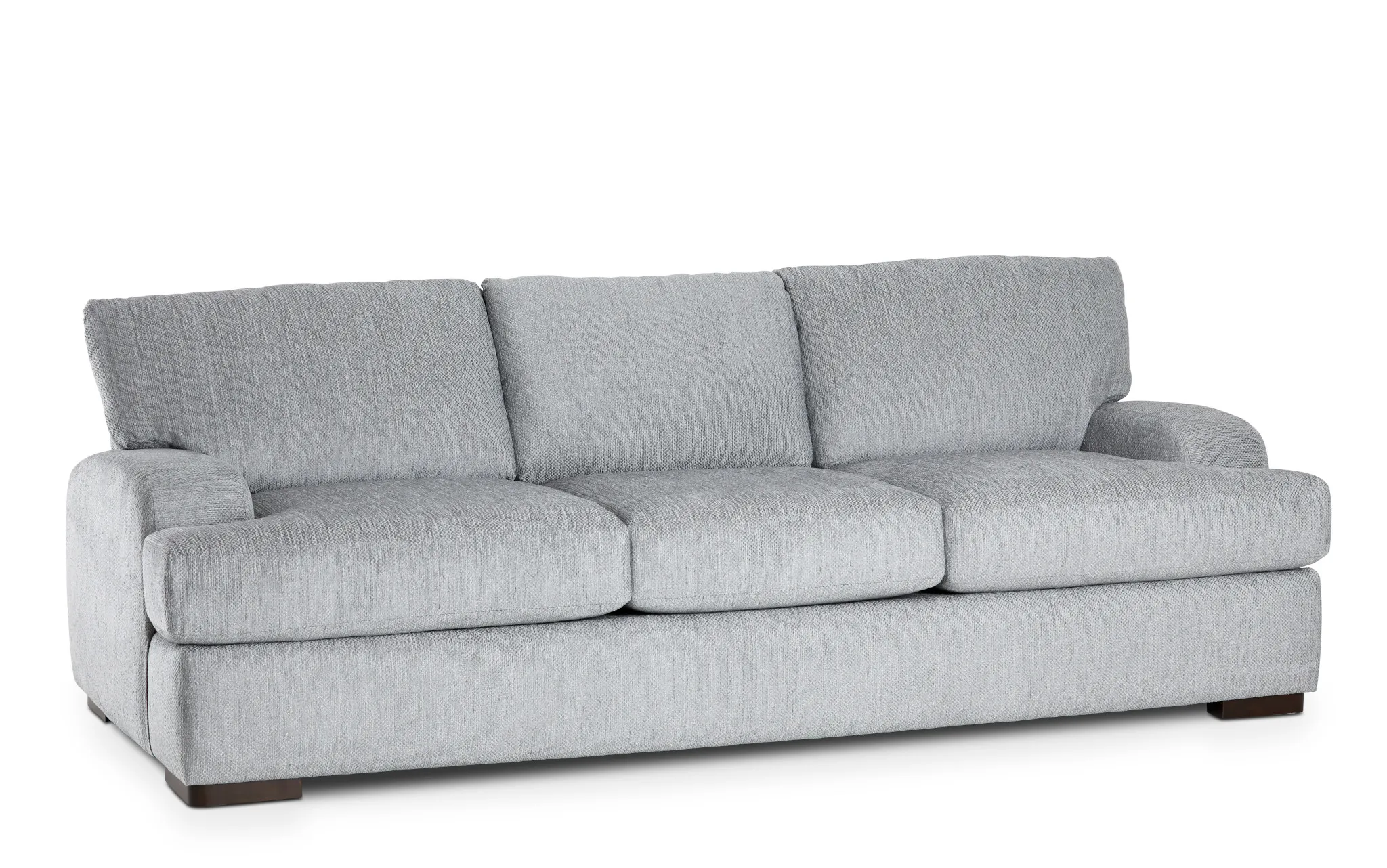 Alpha Light Gray Fabric Sofa
