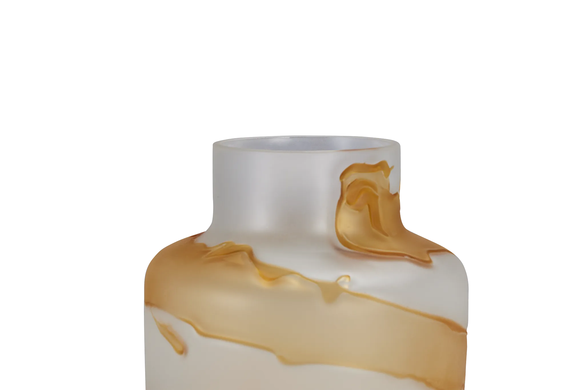 Olivera Orange Small Vase