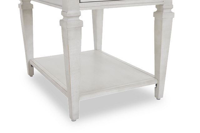 Sonoma Ivory Rectangular End Table