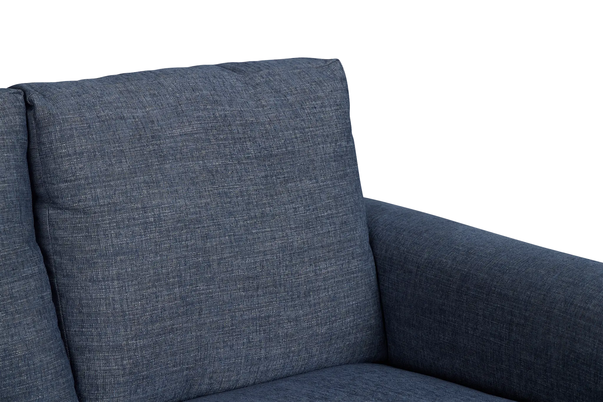 Davis Dark Blue Micro Loveseat Davis Dark Blue Micro Loveseat