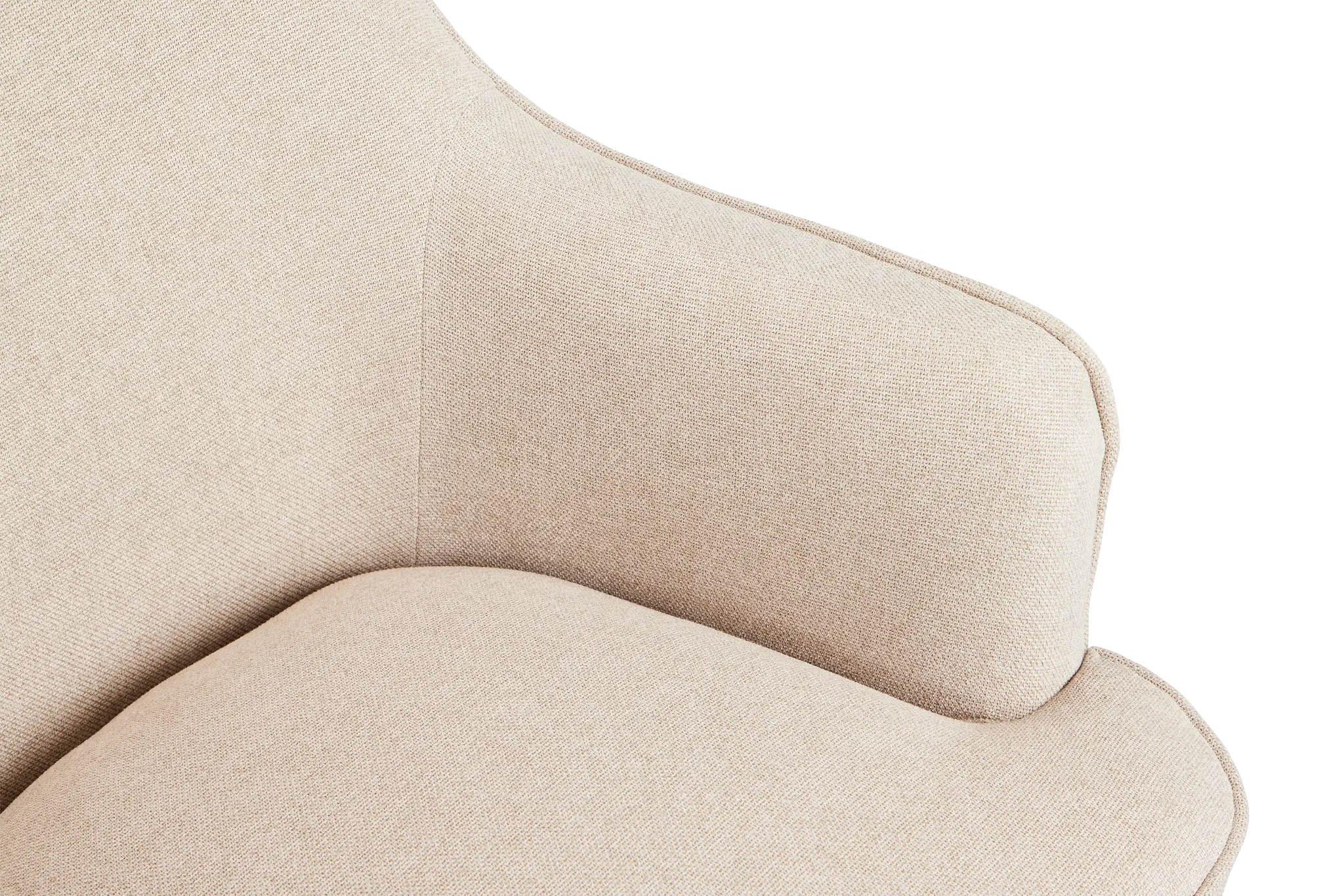 Lina Beige Fabric Accent Chair Lina Beige Fabric Accent Chair