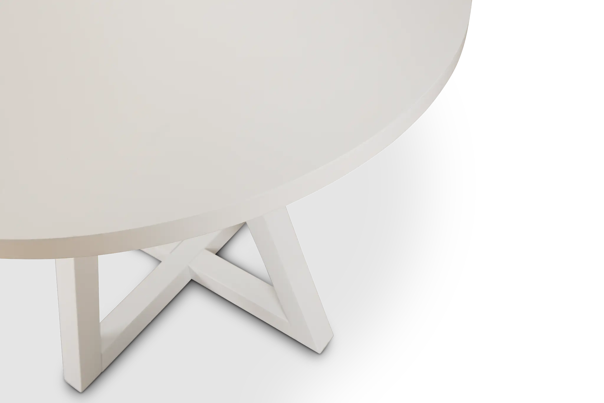 Edgartown White Round Table Edgartown White Round Table