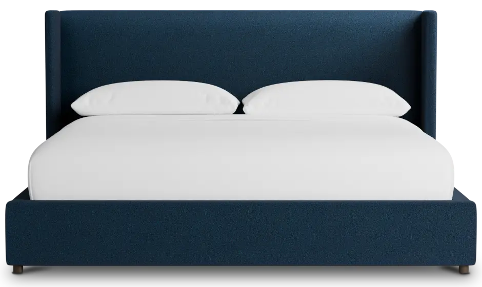 Captiva Elite Navy 48" Upholstered Shelter Bed Captiva Elite Navy 48" Upholstered Shelter Bed