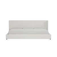 Captiva Elite Ivory 48" Upholstered Shelter Bed
