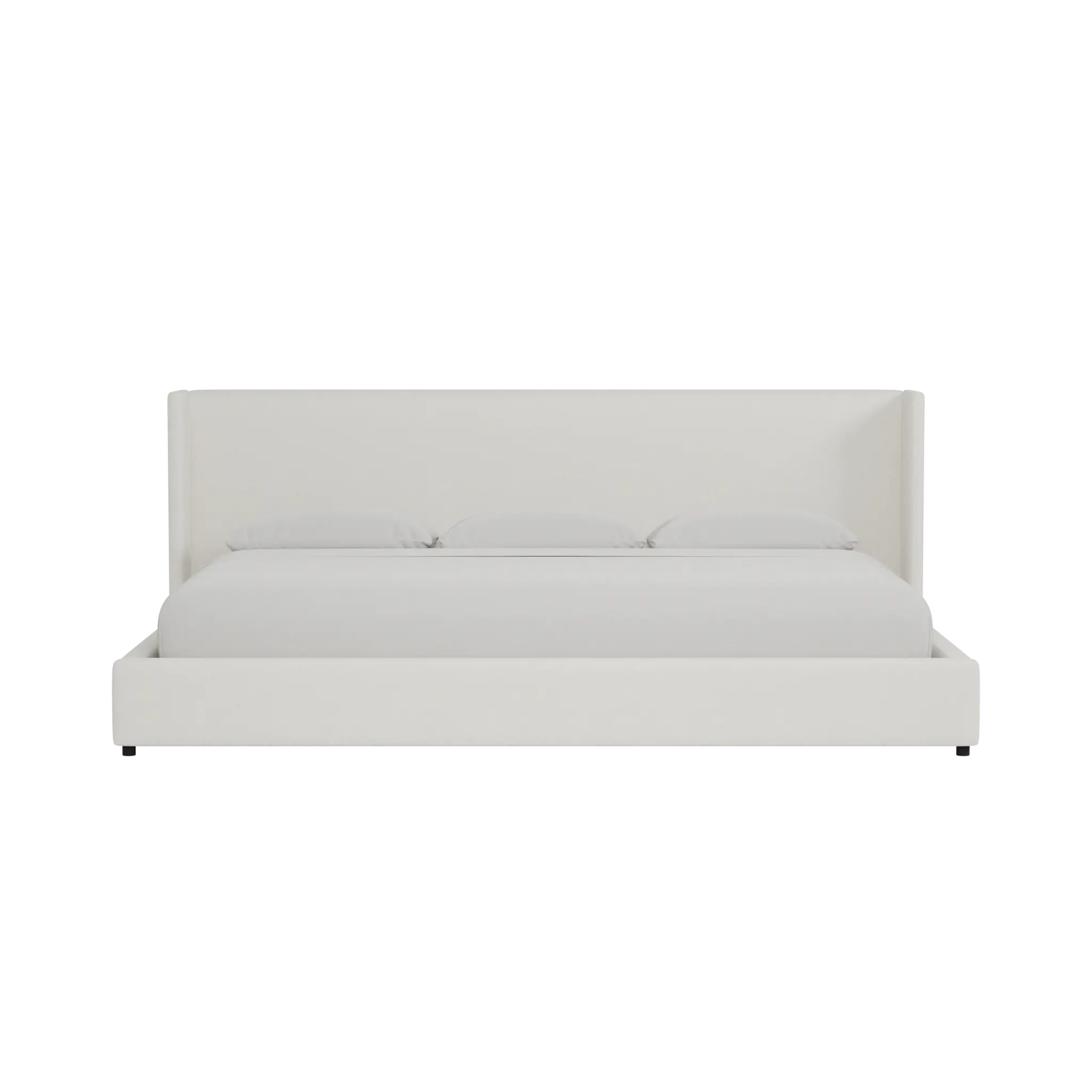 Captiva Elite Ivory 48" Upholstered Shelter Bed Captiva Elite Ivory 48" Upholstered Shelter Bed
