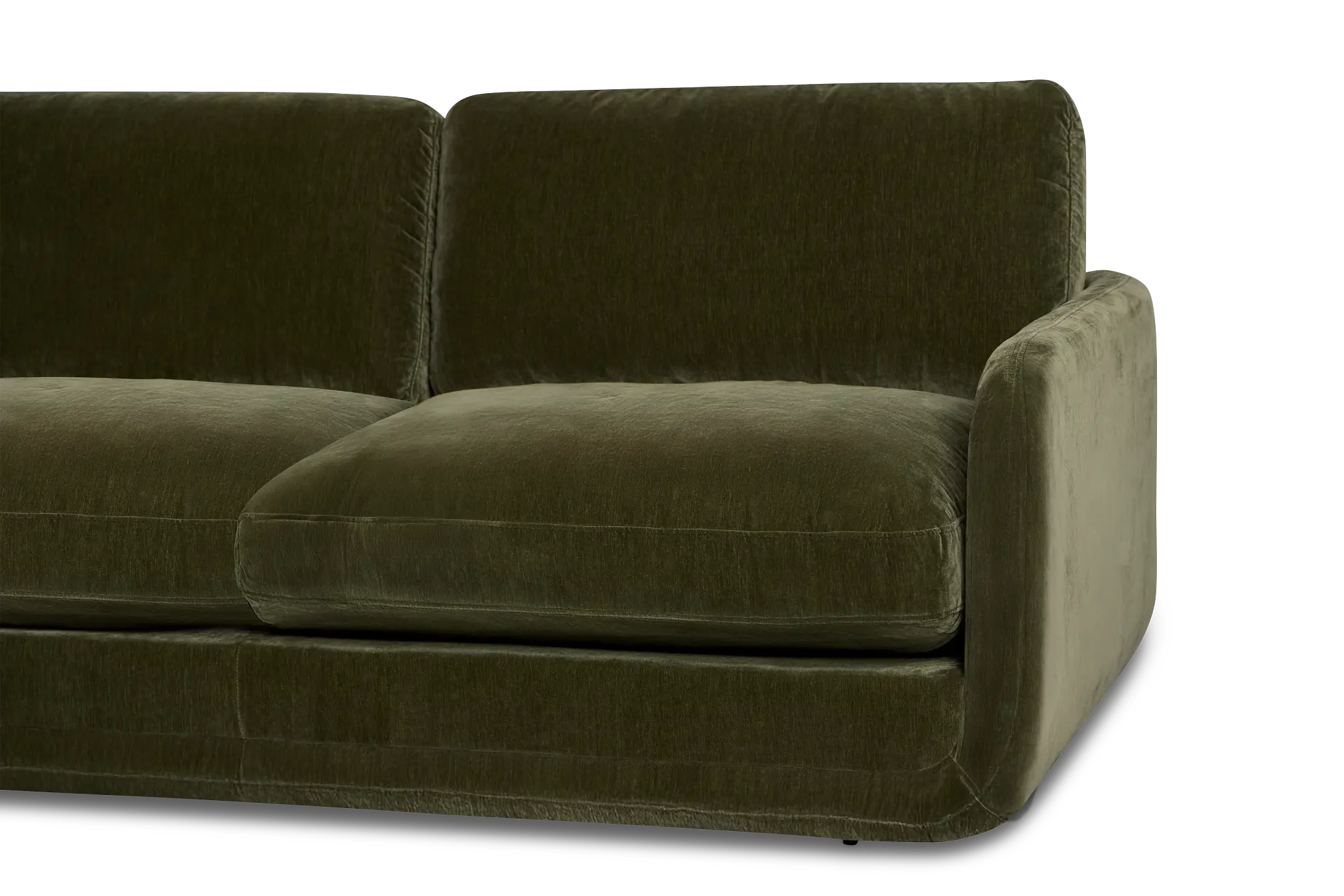 Jules Green Velvet Sofa Jules Green Velvet Sofa