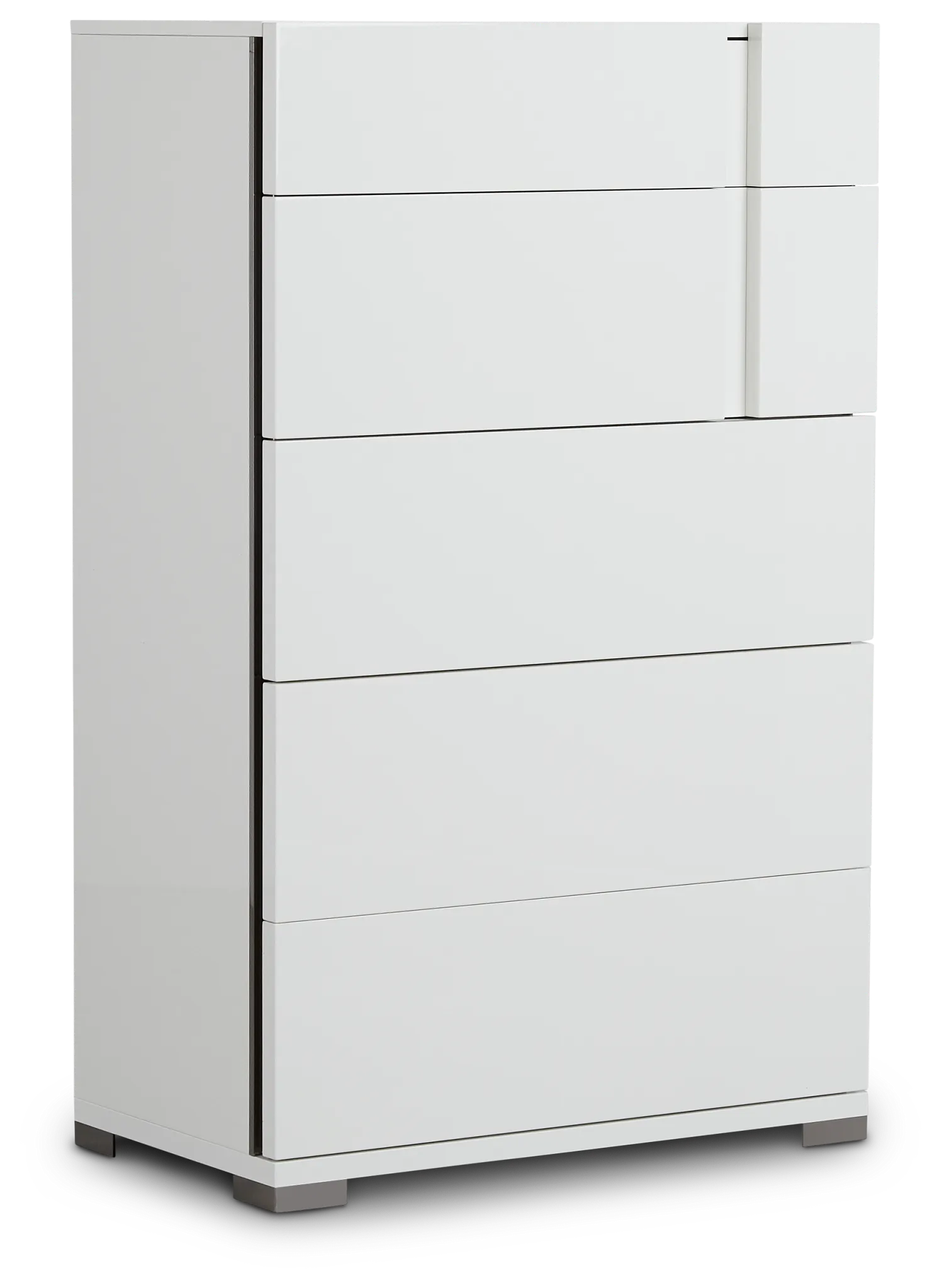 Santino White Drawer Chest