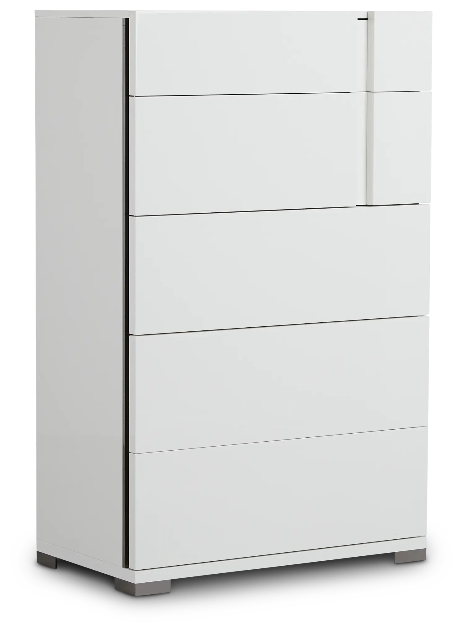 Santino White Drawer Chest Santino White Drawer Chest
