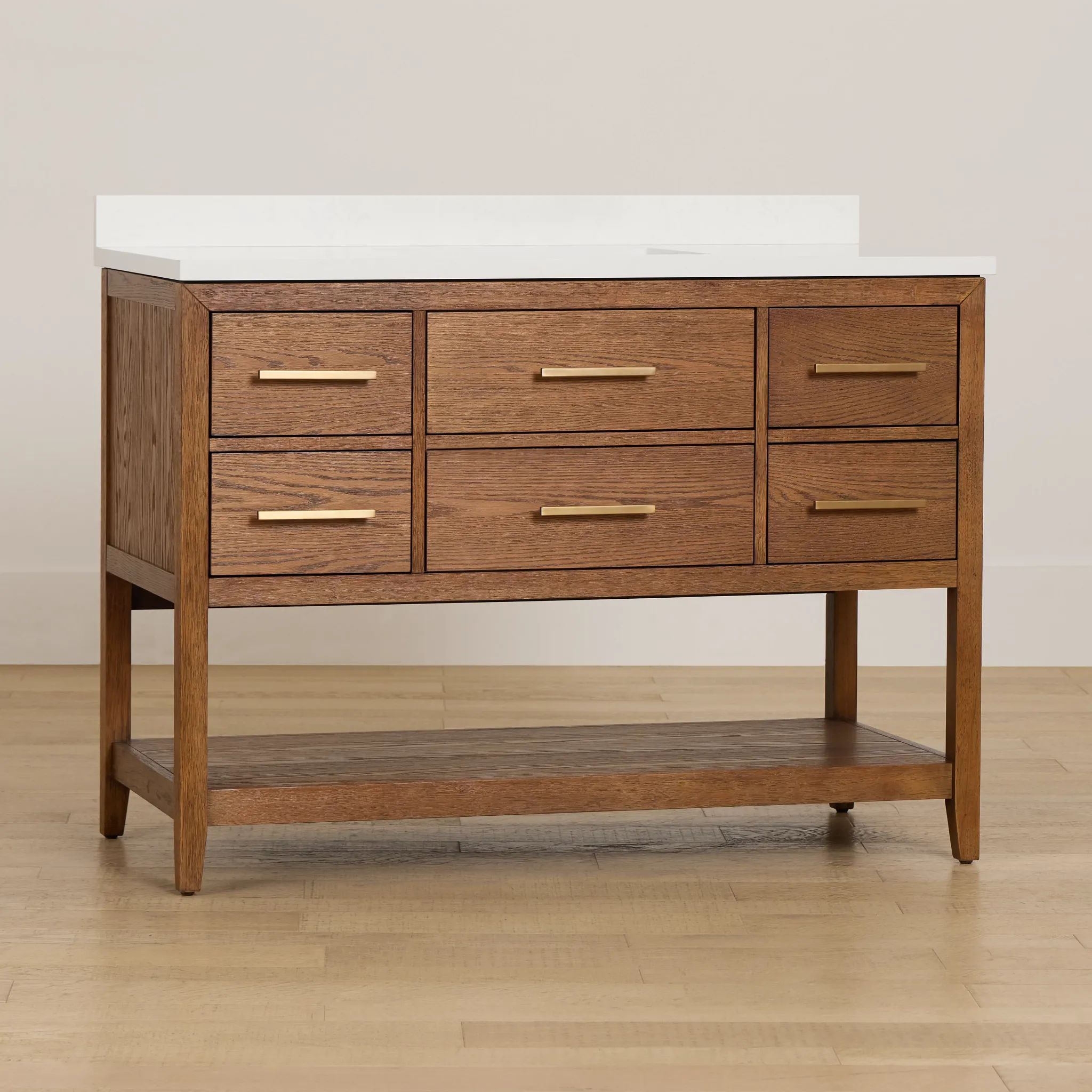 Alden Mid Tone 48" Single Bathroom Vanity