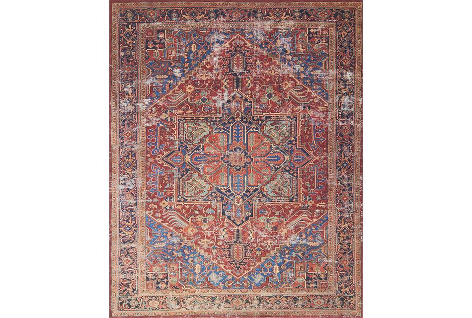 Lucy Red 8x10 Area Rug (950 x 640 Pixel)