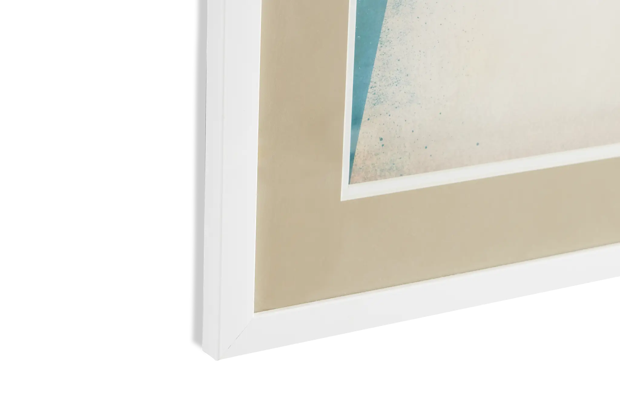 Polar Bear White Framed Wall Art Polar Bear White Framed Wall Art