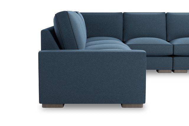Edgewater Elite Blue Large Two-arm Sectional