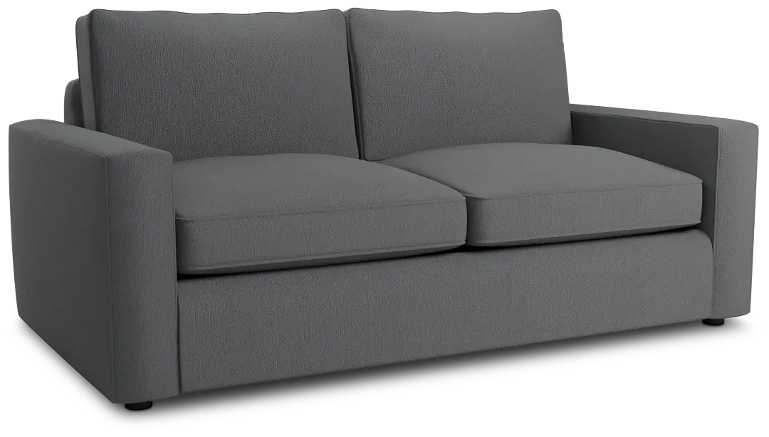 Siesta Revenue Gray Fabric Memory Foam Sleeper Siesta Revenue Gray Fabric Memory Foam Sleeper