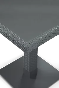 Lisbon Gray 27" Square Table