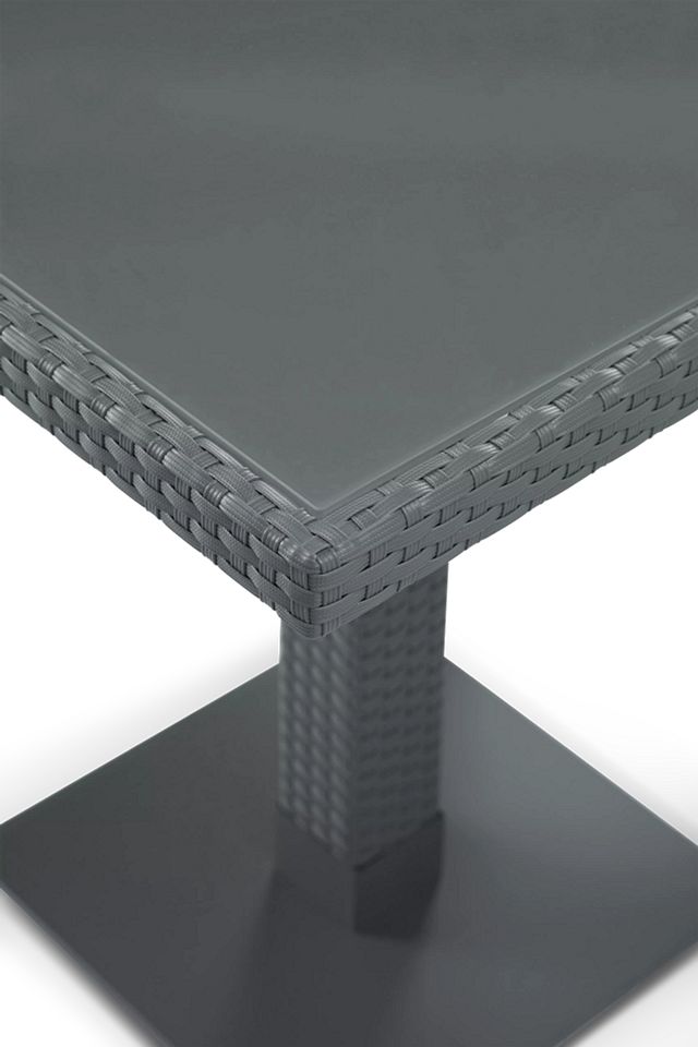 Lisbon Gray 27" Square Table