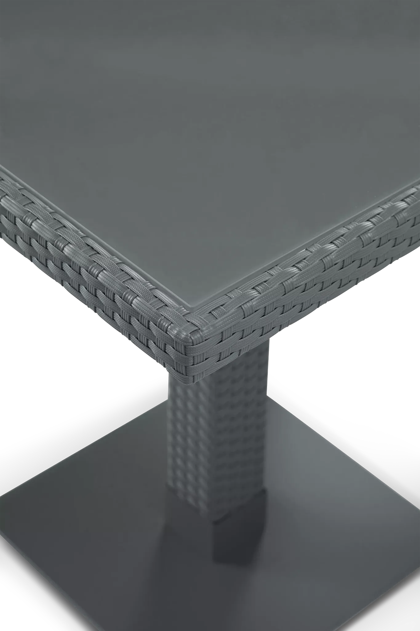 Lisbon Gray 27" Square Table