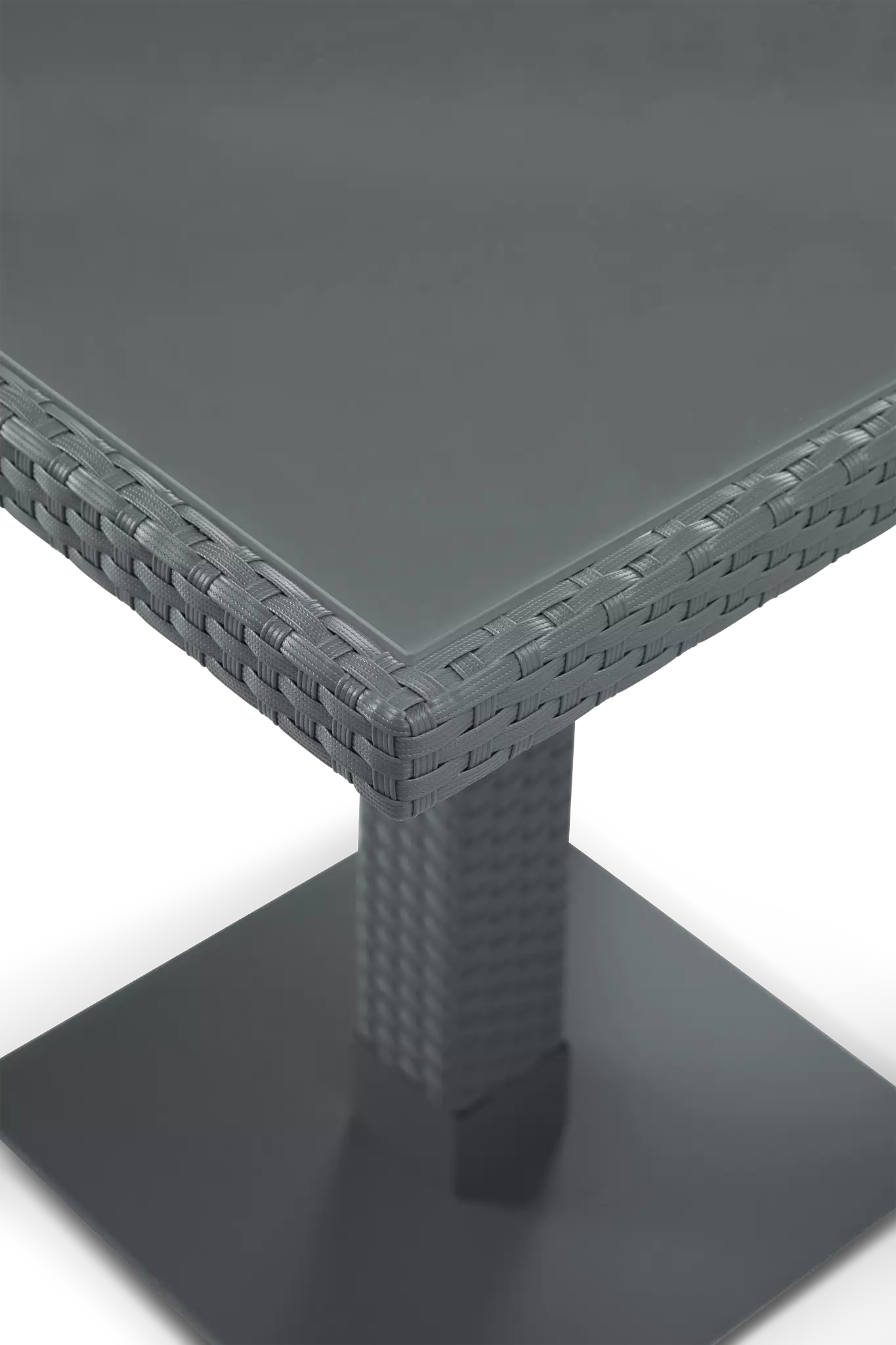 Lisbon Gray 27" Square Table Lisbon Gray 27" Square Table