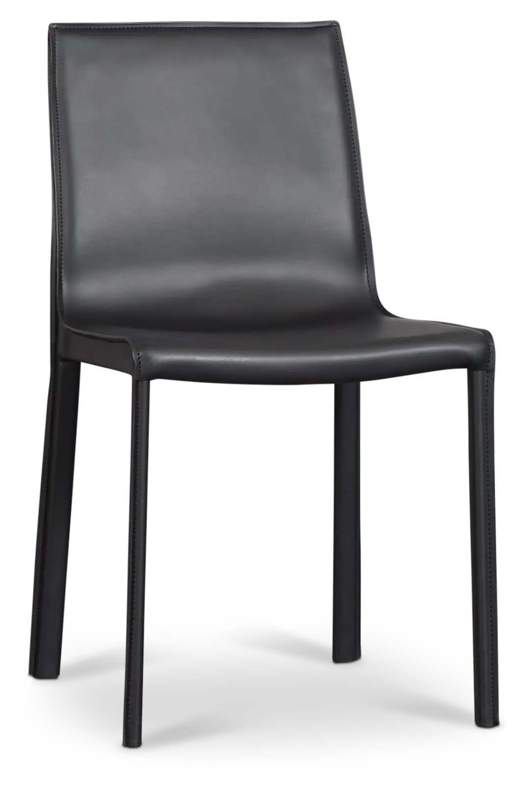 Lagos Black Upholstered Side Chair Lagos Black Upholstered Side Chair