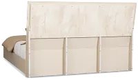 Valencia Light Tone Panel Bed