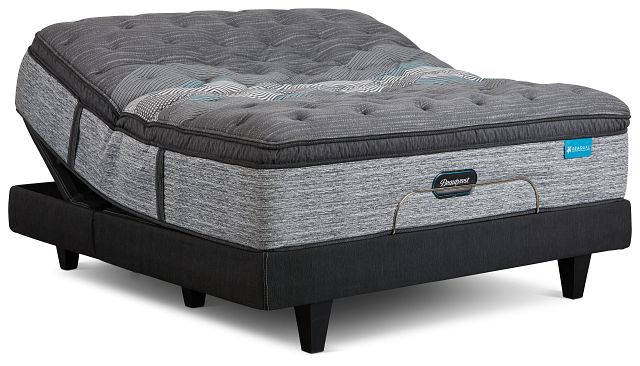 Beautyrest Harmony Lux Diamond Series Ultra Plush Black Luxury Adjustable Mattress Set