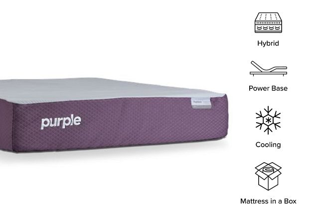 Purple Restore Soft 11.5" Hybrid Mattress