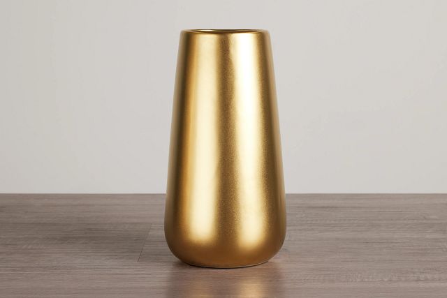 Iika Gold Medium Vase