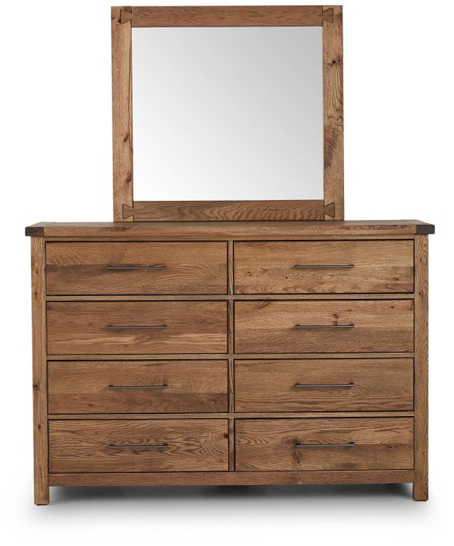 Salt Lake Mid Tone Dresser & Mirror