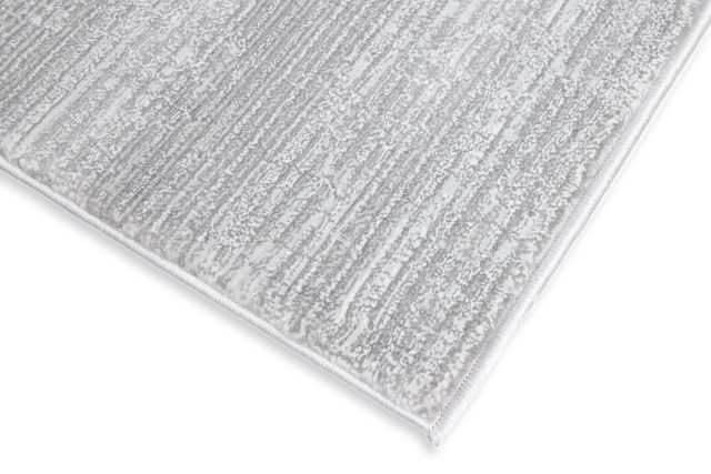 Palmer Light Gray 2x7 Runner