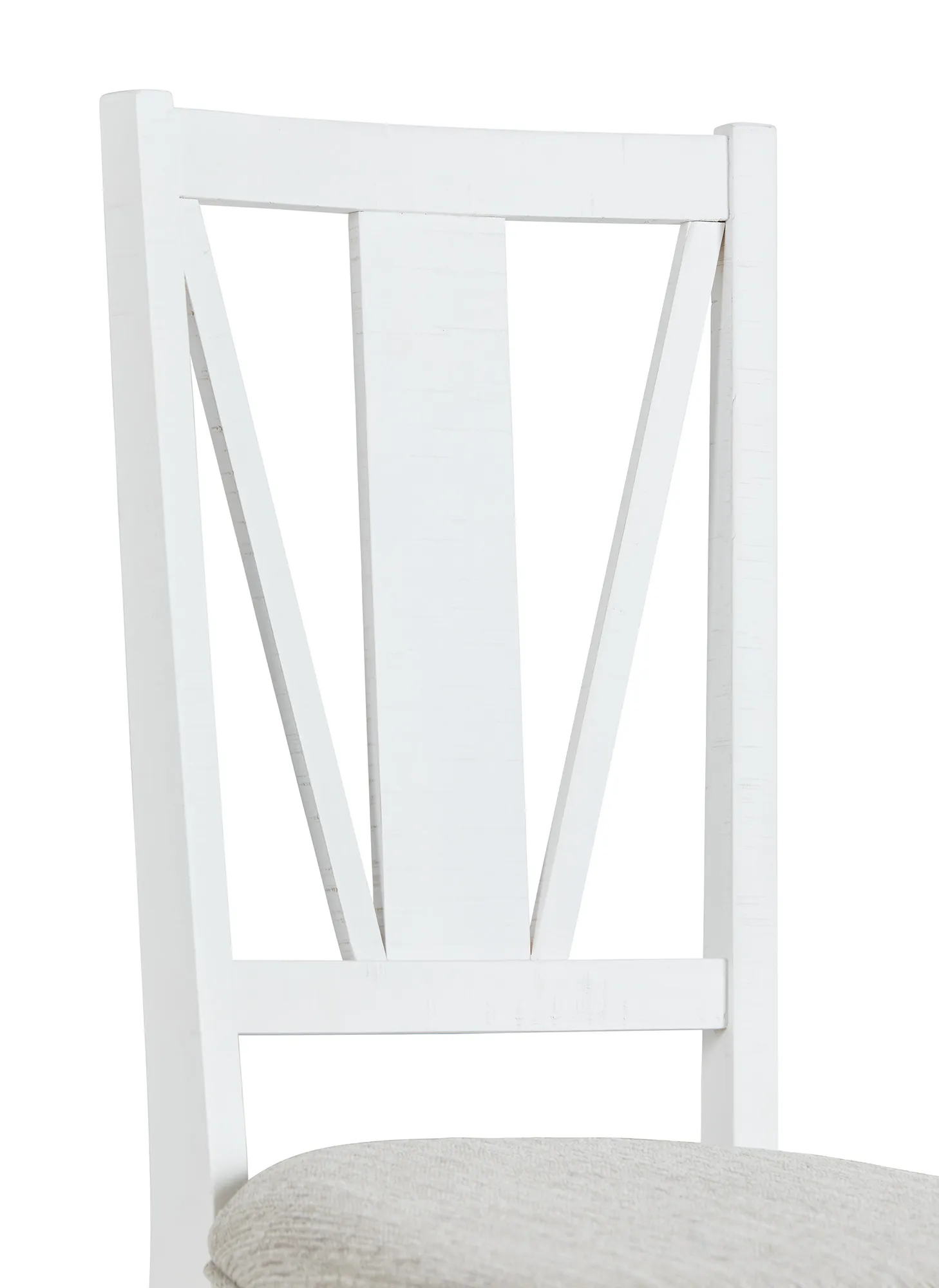 Heron Cove White Slat Side Chair