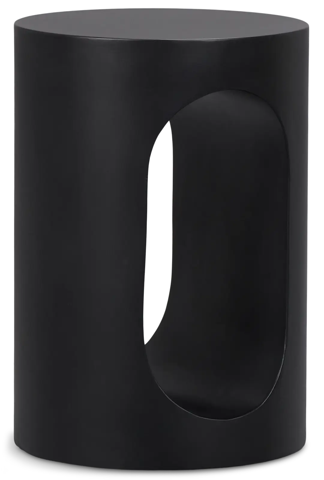 Kylani Black Round End Table Kylani Black Round End Table