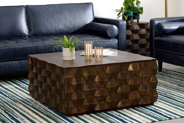Versie Gold Square Coffee Table