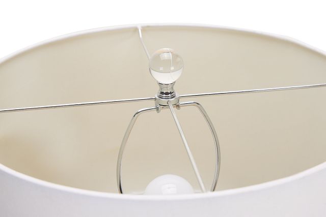 Adara Silver Table Lamp