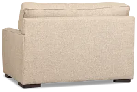 Sinclair Brown Fabric Memory Foam Sleeper