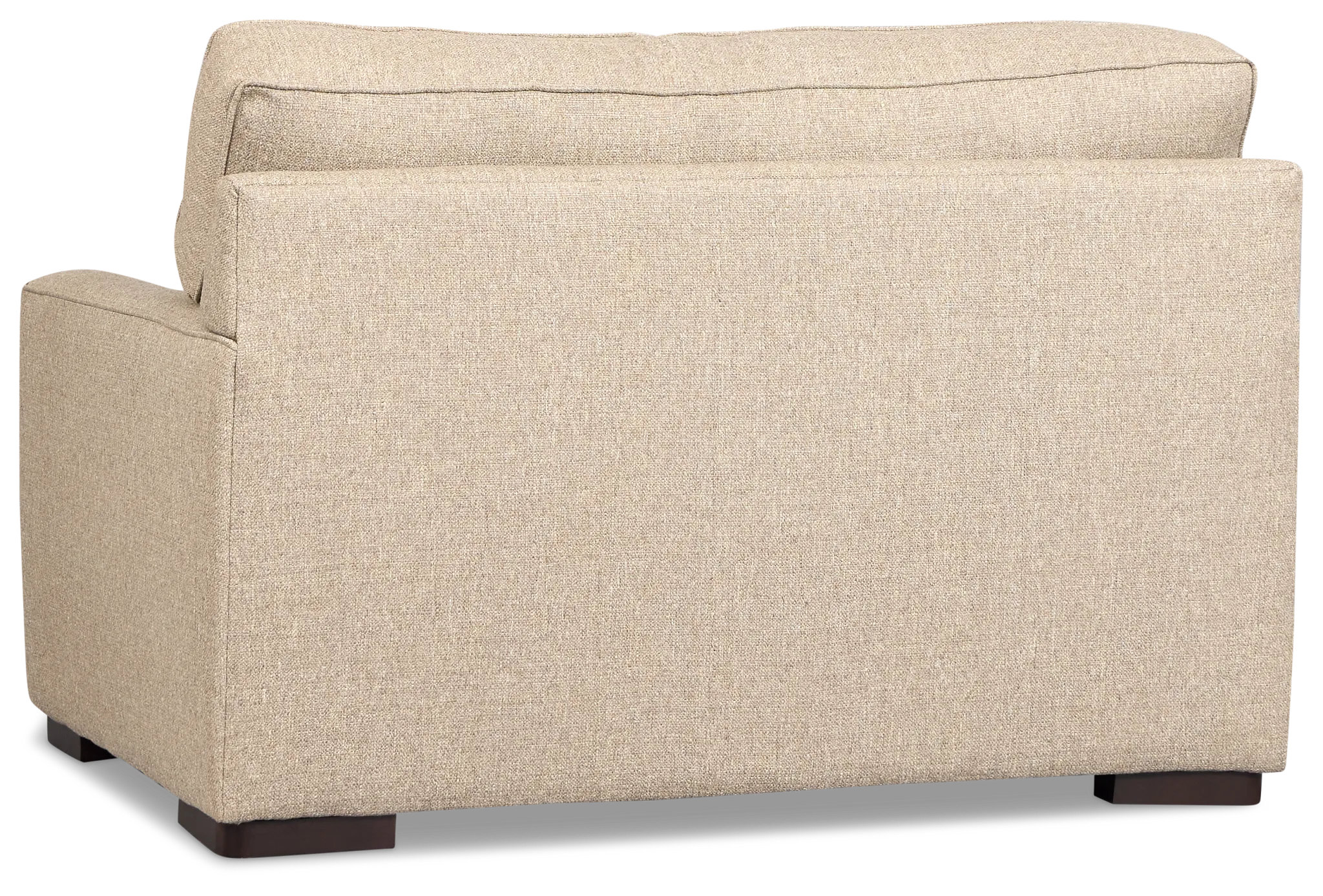 Sinclair Brown Fabric Memory Foam Sleeper