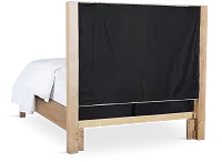 Tahoe Light Tone Uph Panel Bed
