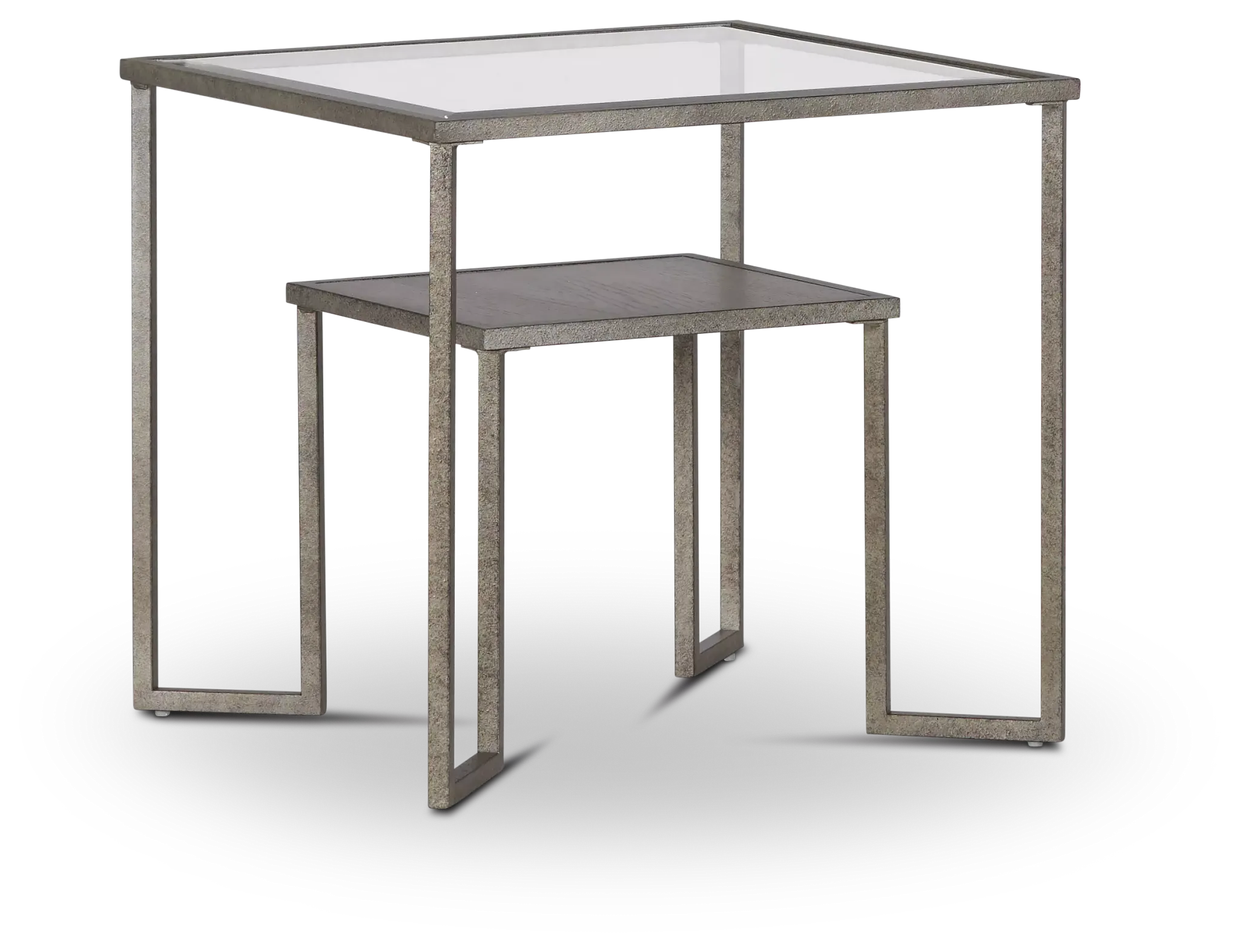 Bendishaw Metal Rectangular End Table