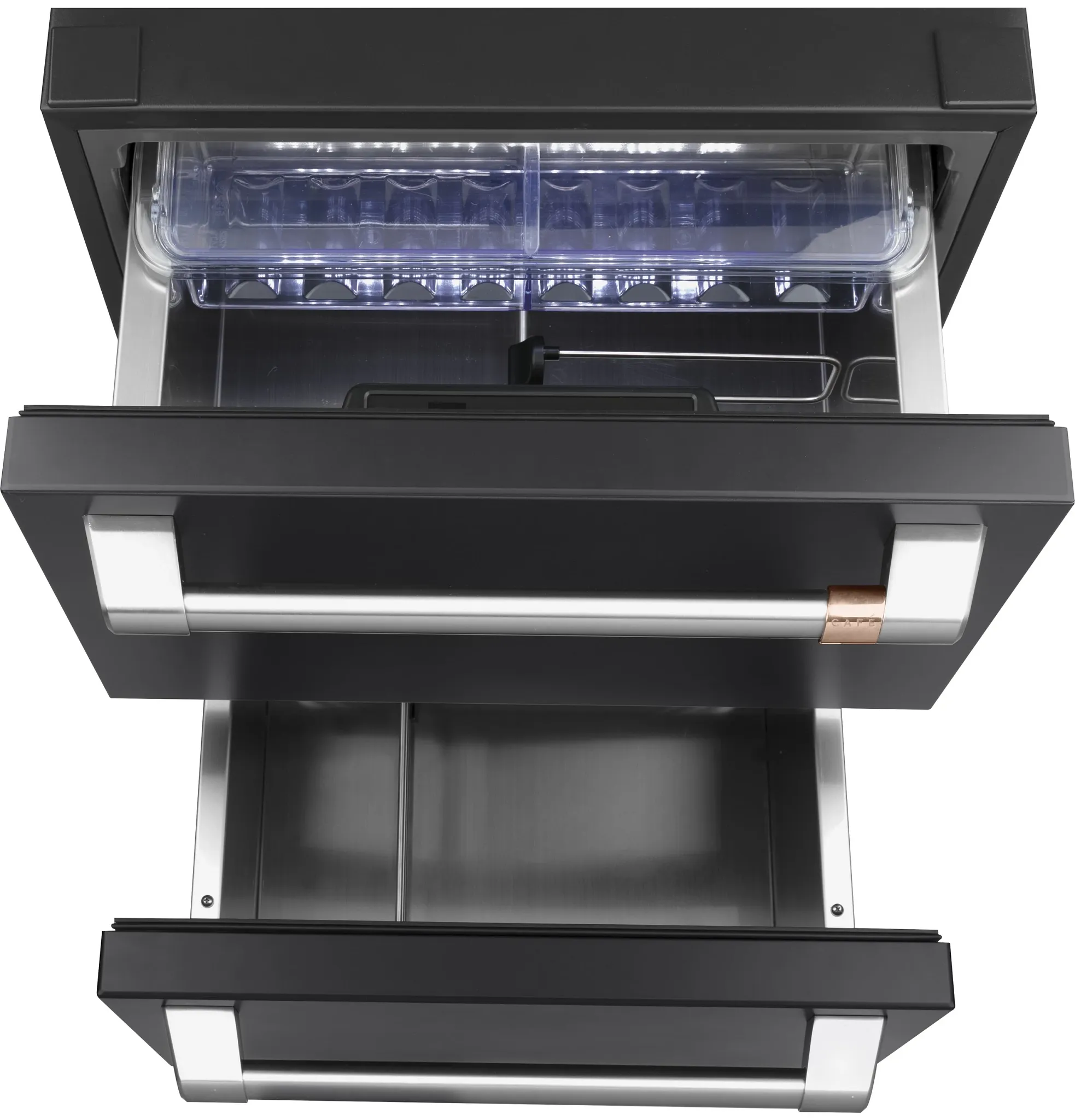 Cafe 06 Series Black Undercounter Refrigerator