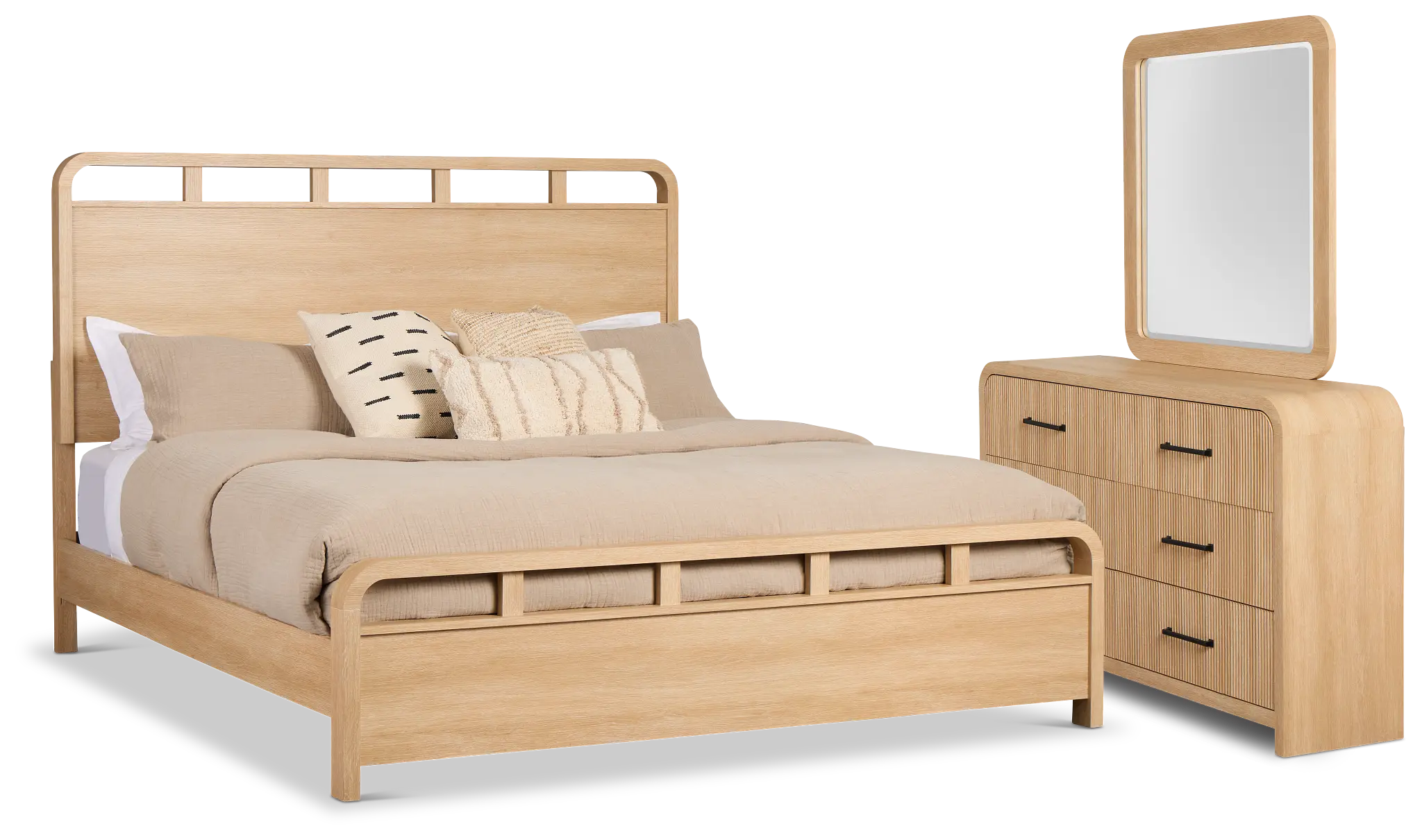 Lyndie Light Tone Panel Bedroom Lyndie Light Tone Panel Bedroom