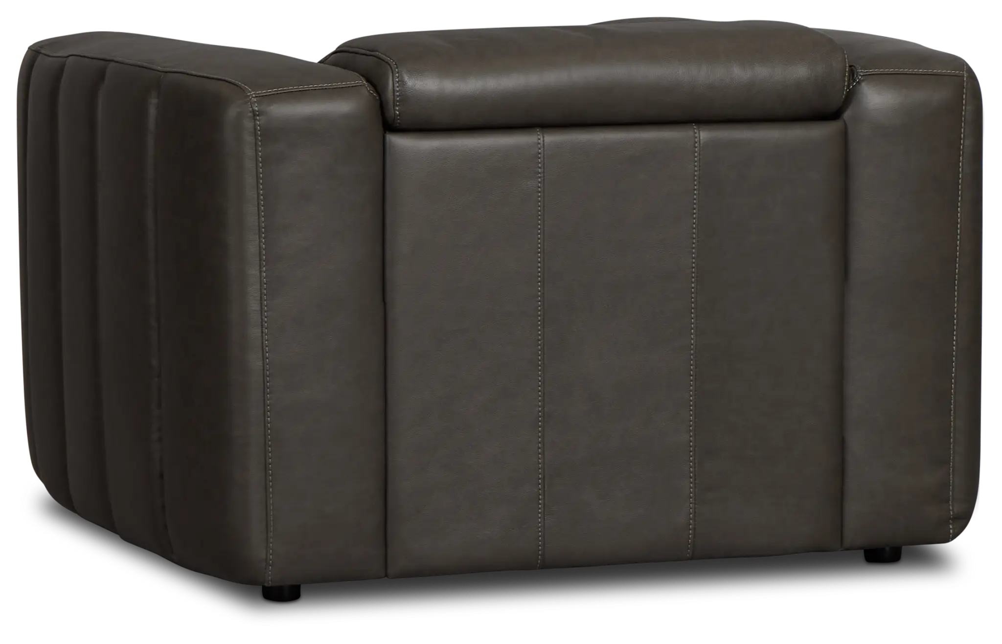 Jace Dark Gray Lthr/vinyl Power Recliner Jace Dark Gray Lthr/vinyl Power Recliner